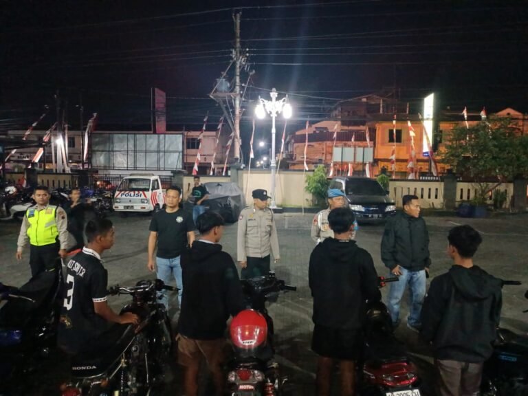 Polsek Kartasura Gencar Razia, Motor Knalpot Brong Disita