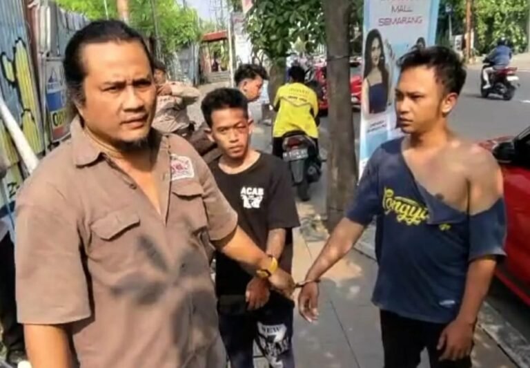 Kepergok Curi Motor di Jalan Hasanudin, Dua Pelaku Nyaris Babak Belur