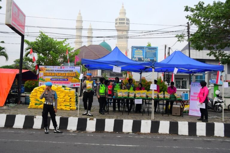 Jaga Stabilitas Harga Pangan, Polisi Jualan Beras