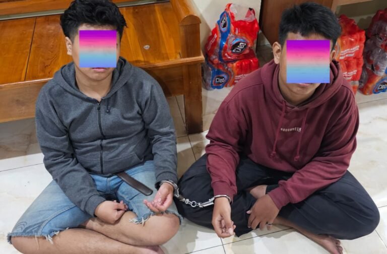Dua Remaja Pelaku Curanmor di Tlogosari, di Amankan Polisi