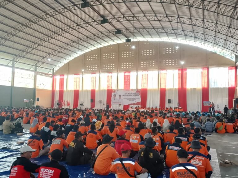 1.100 Relawan Ikuti Latihan Bersama Penanggulangan Bencana