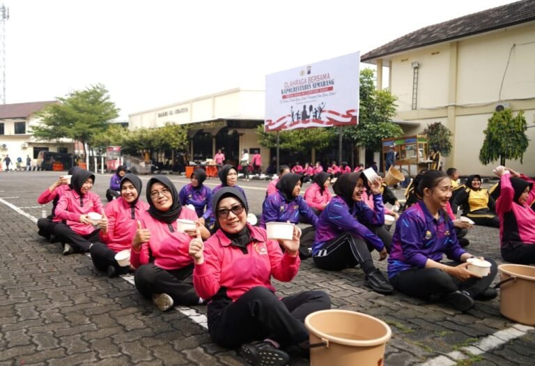 Lomba Pitulasan Polrestabes Semarang Berlangsung Semarak