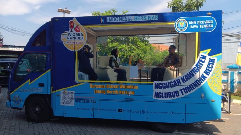 Gubernur Apresiasi Podcast Keliling BNNP Jateng