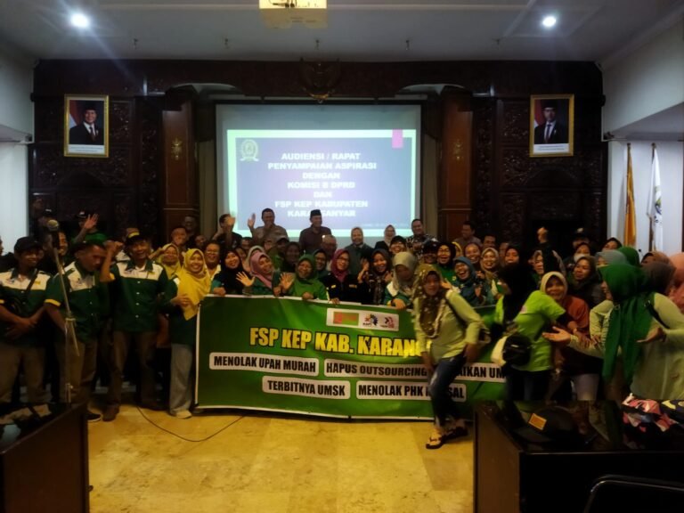 Dewan Didesak Perjuangkan Aspirasi Buruh di Karanganyar