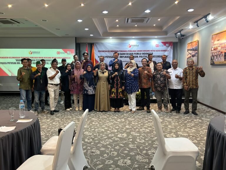 Gandeng Mitra Kerja Kuatkan Kelembagaan Pengawas Pemilu