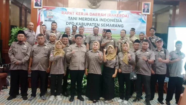 Dukung Sukseskan Rampimnas, DPD Tani Merdeka Indonesia Kabupaten Semarang Siap Wujudkan Swasembada Pangan
