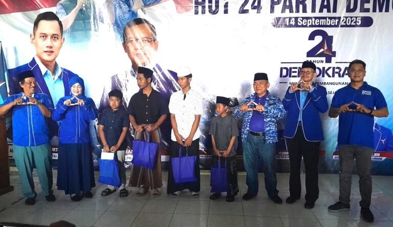 DPC Demokrat Kabupaten Semarang Gelar Bakti Sosial, Wujud Partai untuk Rakyat