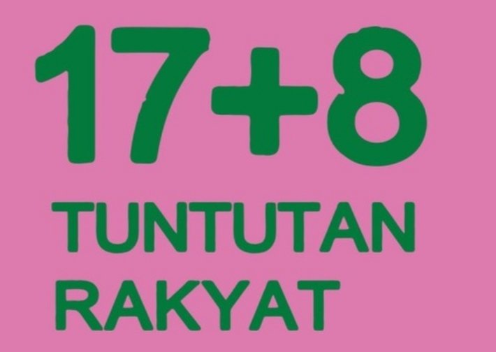 Makna dan Daftar Tuntutan Demo 17+8 