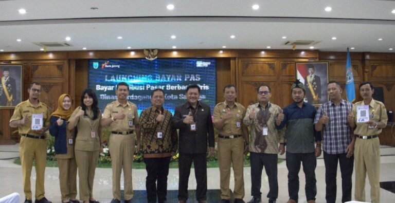 Pemerintah Salatiga Luncurkan BayarPas, Bank Jateng Bantu Digitalisasi Pembayaran Retribusi Pasar