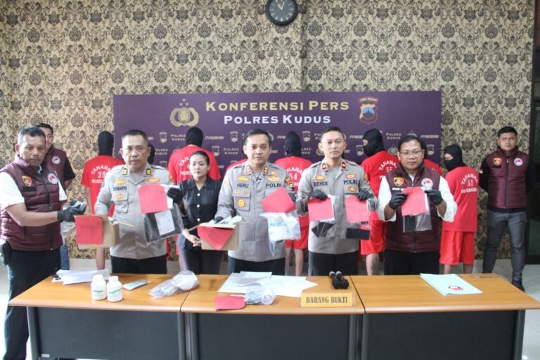 Polres Kudus Ungkap Sembilan Kasus Narkoba