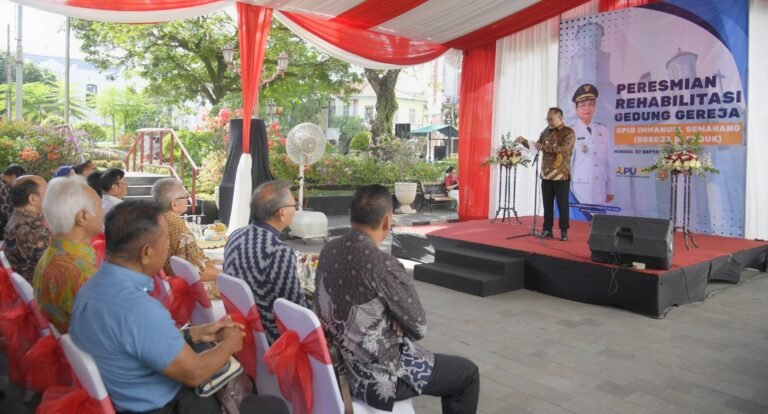 Wakil Wali Kota Resmikan Kembali Gereja Blenduk, Ikon Heritage Kota Semarang