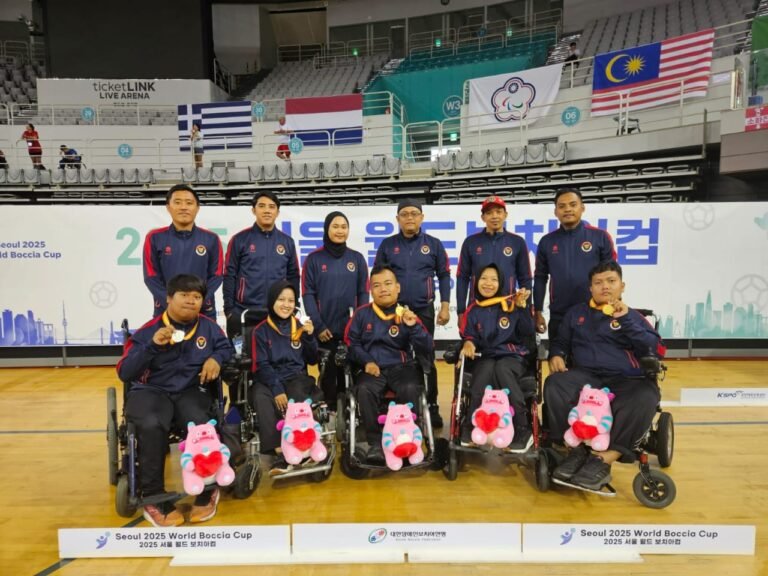 Boccia Indonesia Gemilang di Seoul, Raih Empat Emas dan Dua Perak