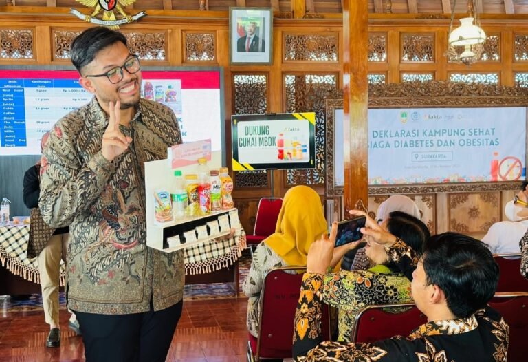Lawan Diabetes dan Obesitas, Tiga Kelurahan Deklarasikan ‘Kampung Sehat’