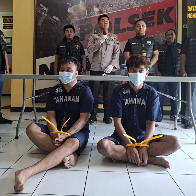 Incar Parkiran Sekitar UIN, Dua Pelaku Curanmor Diamankan