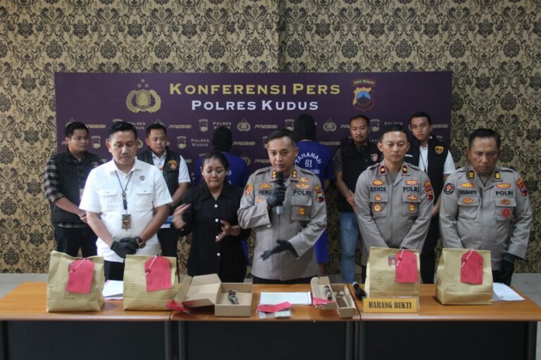 Polres Kudus Ungkap Motif Pelaku Bunuh Kakak Beradik