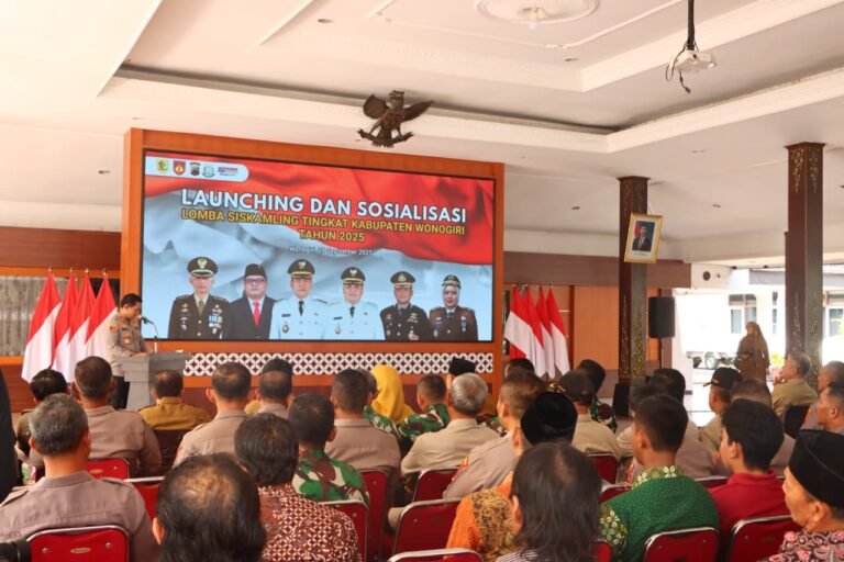 Polres Wonogiri Gelar Lomba Siskamling 2025