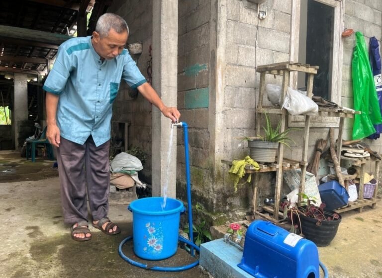 Bantuan SPAM Gubernur Jateng Bikin Air Melimpah, Warga Desa Wisata di Wonosobo Semringah