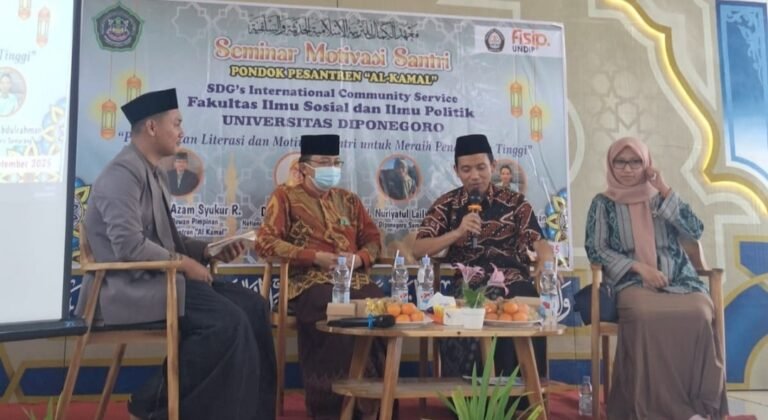 Dukung Pesantren Obah, FISIP UNDIP Dorong Santri Bersemangat Kuliah Hingga Luar Negri