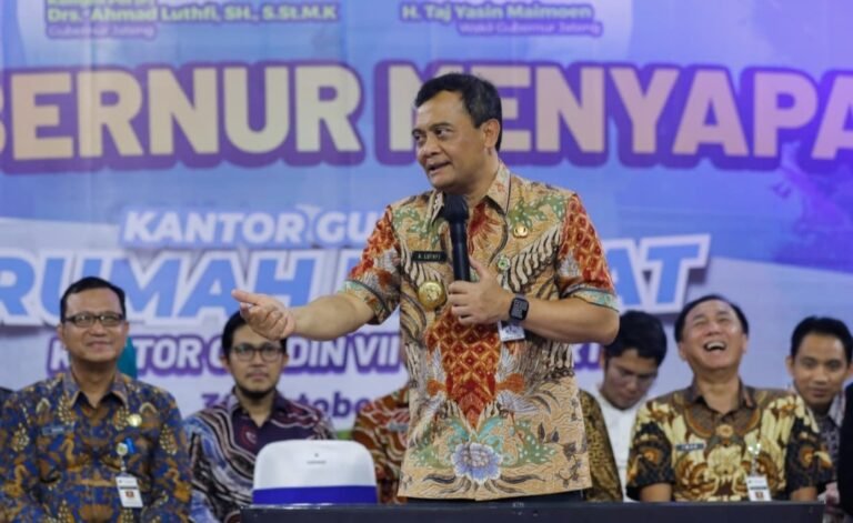 Gubernur Ahmad Luthfi Komitmen Bangun Sistem Pendidikan yang Adil dan Terbuka