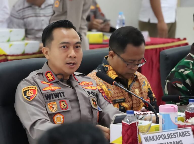 Polrestabes Rapat Koordinasi Program MBG