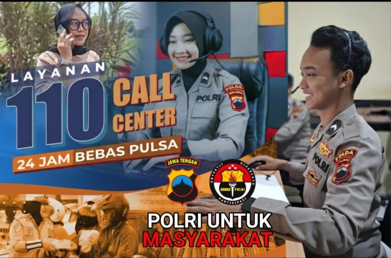 Call Center 110 Polda Jateng, Solusi Laporan Cepat untuk Masyarakat
