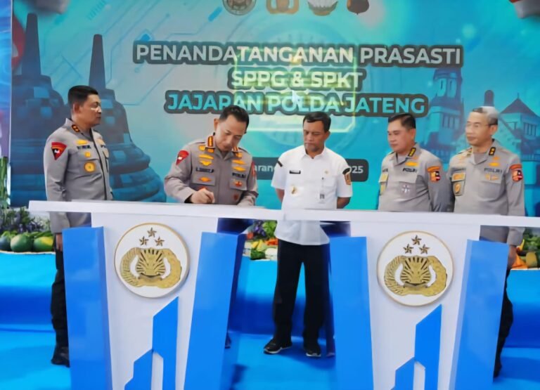 Kapolri Resmikan 35 SPKT Polres di Jajaran Polda Jateng