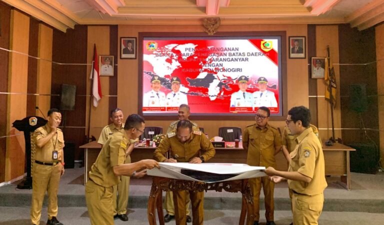 Karanganyar dan Wonogiri Berembug Batas Wilayah