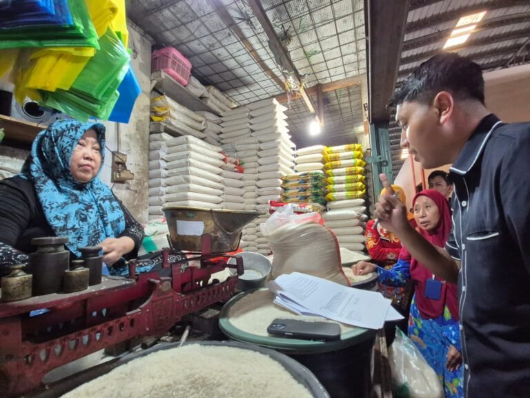 Satgas Temukan Dua Pedagang Jual Beras Diatas HET