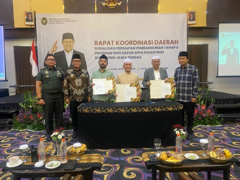 Dukung MBG, Ratusan Ponpes di Jateng Komitmen Hadirkan SPPG Terbaik