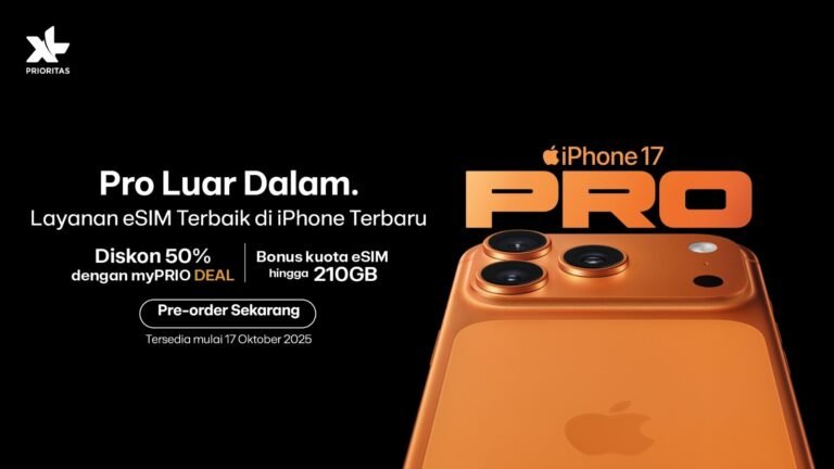 XLSMART Buka Pre-Order iPhone 17