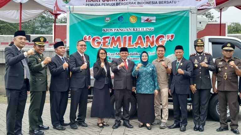 Gercep Tekan Inflasi, Pemkab Semarang Launching Kios Pangan Keliling ‘Gemilang’