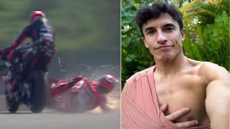 Kesalahan Bezzecchi, Marc Marquez Patah Tulang Selangka Kanan