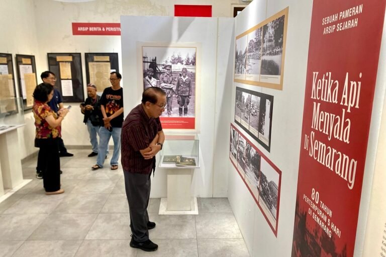 Pameran Peringatan 80 Tahun Pertempuran Lima Hari di Semarang