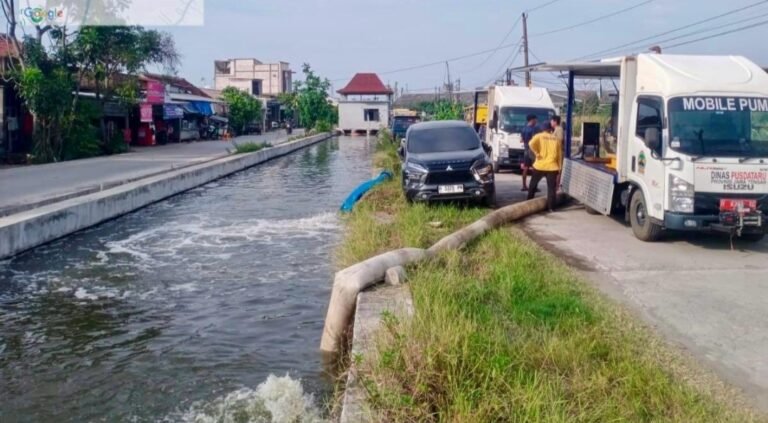 Semarang Surut, Pompa Air Pemprov Jateng Beralih ke Sayung 