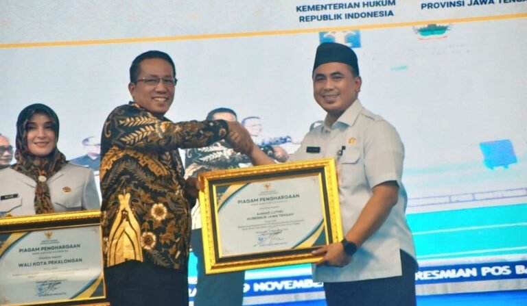 Bentuk Posbankum Terbanyak, Pemprov Jateng Raih Rekor MURI