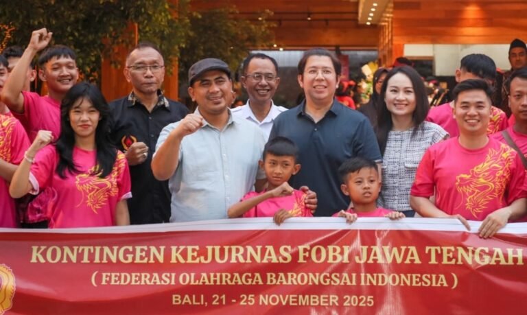 Wagub Jateng Lepas Kontingen Barongsai Ikuti Kejurnas di Bali