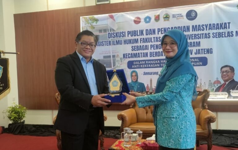 PKK Kecamatan Semarang Barat dan Fakultas Hukum UNS Perkuat Implementasi Program Kecamatan Berdaya