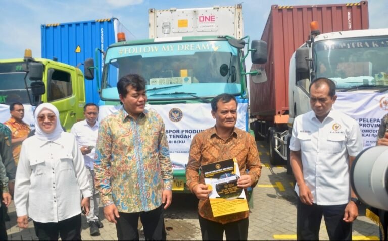 UMKM Jateng Tembus Pasar Global, Ahmad Luthfi Lepas Ekspor Rp 10,1 Miliar