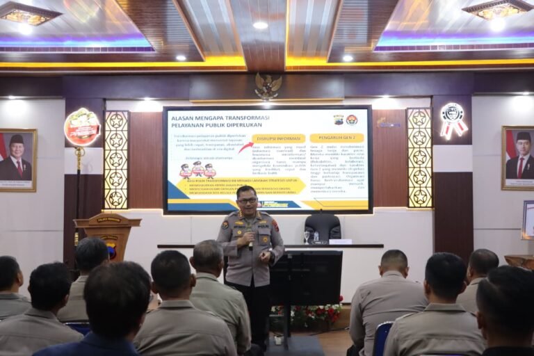 Kabid Humas Polda Jateng Beri Arahan ‘Public Speaking’ di Polres Wonogiri