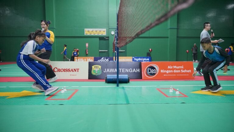 510 Siswa SD Ikut Ambil Bagian SenengMinton 2025