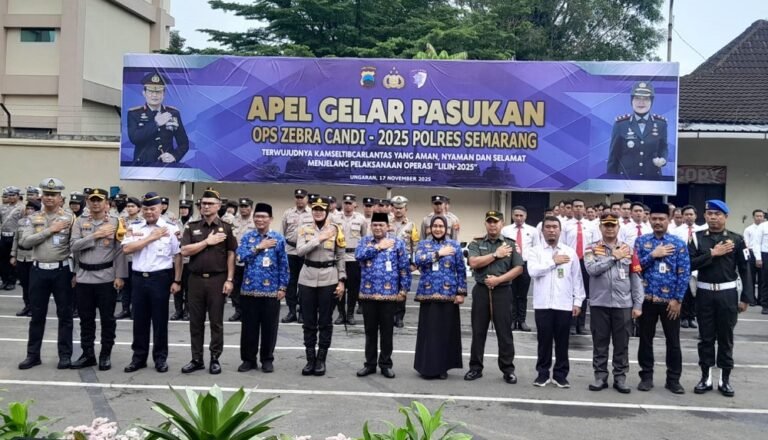 Operasi Zebra Candi 2025, Polres Semarang Tekan Fatalitas di Titik Rawan Kecelakaan