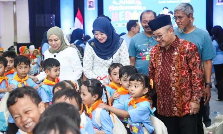 Dampingi Mendikdasmen Resmikan Revitalisasi PAUD, Nawal Yasin Dorong Pembiasaan Perilaku Baik Sejak Dini