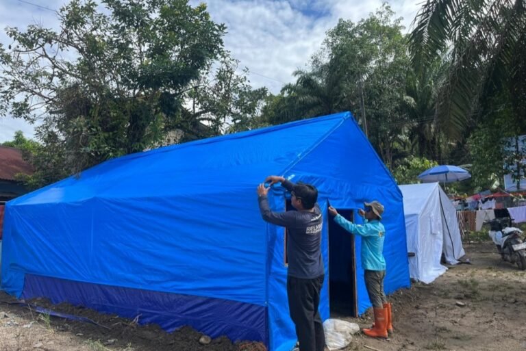 Jelang Masa Transisi, MDMC Jateng Siapkan Hunian Darurat untuk Warga Batang Toru