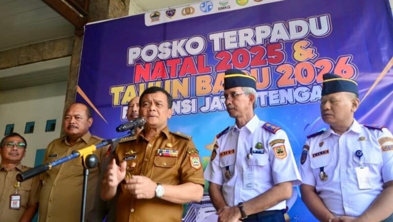 Ahmad Luthfi Dirikan Posko Nataru untuk Layanan Kemanusiaan