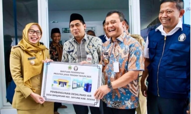 REFLEKSI BIDANG INFRASTRUKTUR JATENG 2025: Pengubah Wajah Pesisir Jawa Tengah itu Bernama Desalinasi