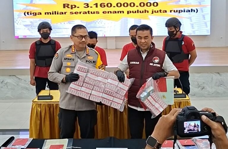 Polda Jateng Ungkap Kasus TPPU Bandar Narkoba Senilai Rp 3,1 Milyar