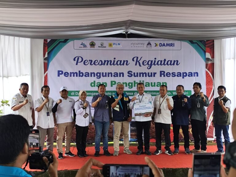 Hadapi Potensi Longsor, Wonogiri Perkuat Mitigasi Bencana dengan Sumur Resapan