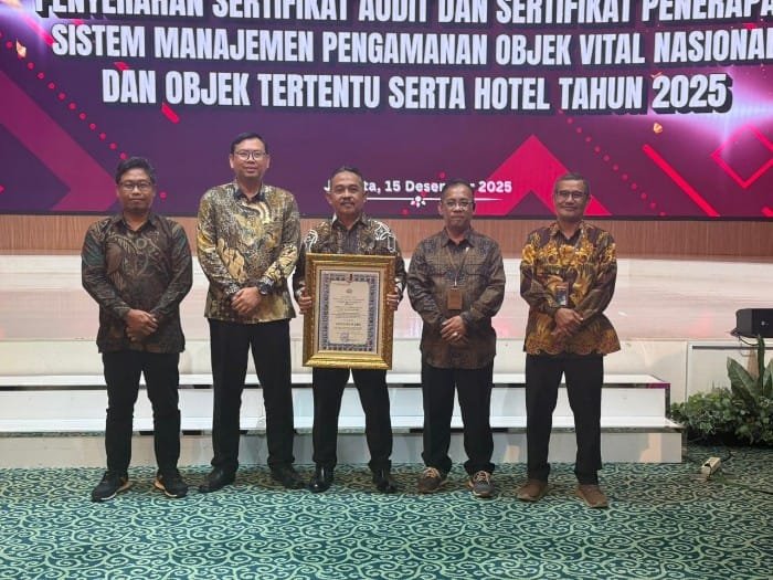 PLN UIT JBT Raih Predikat GOLD, Dua Gardu Induk Jadi Acuan Keamanan Objek Vital