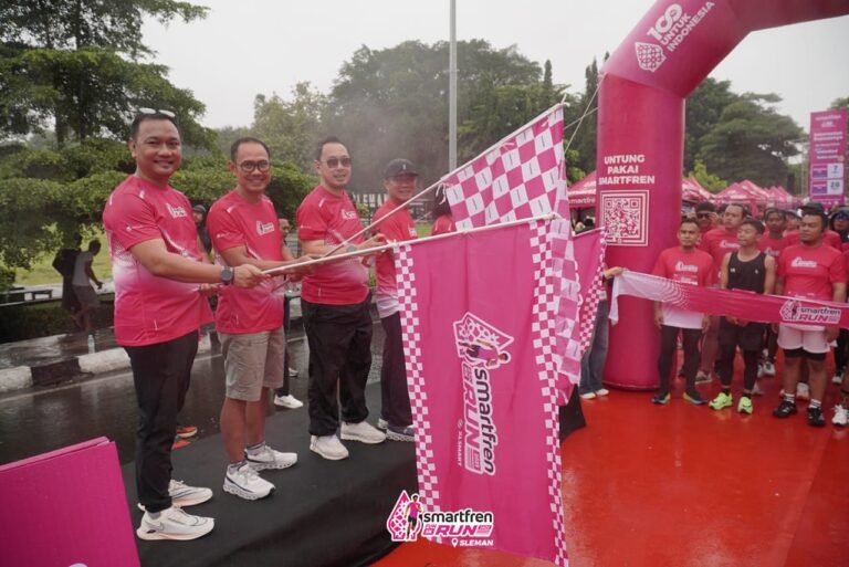 SMARTFREN Fun Run Sleman, Uji Jaringan 4G Sambil Ajak Warga Hidup Sehat