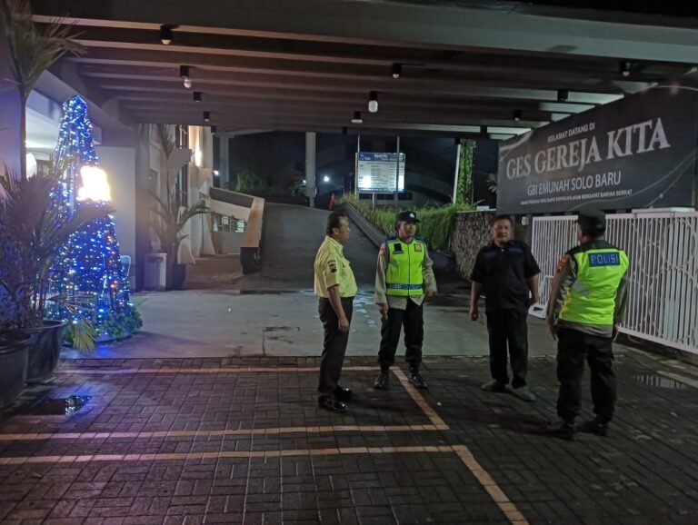 Polres Sukoharjo Amankan 164 Gereja, Pastikan Natal Aman